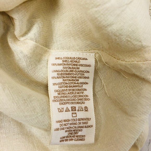 Free People tan white embroidered jasmine dress 2 - Picture 5 of 5